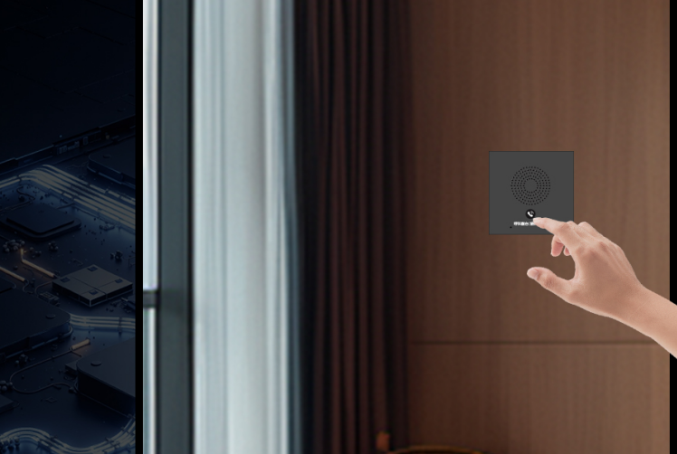 AI Smart Voice 3-in-1 Phone Panel: Ushering in a New Era of Convenient Room Control 电话机3