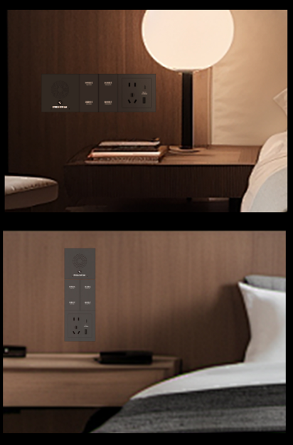 AI Smart Voice 3-in-1 Phone Panel: Ushering in a New Era of Convenient Room Control 电话机5